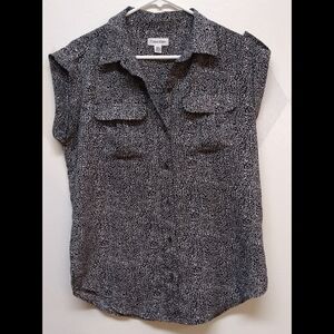 Calvin Klein black and white mosaic tile top